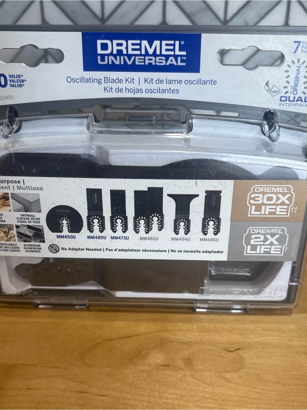 Dremel Universal Oscillating Blade Kit 7 Pieces MM497U